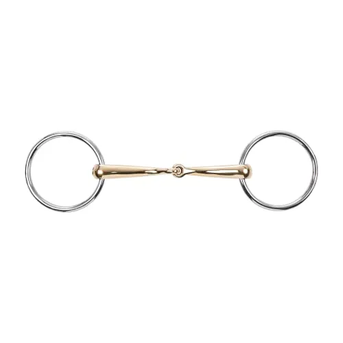 Wassertrense KAUGAN®-SHAPED 14 mm - Hochwertige Wassertrense für Pferde, ergonomisches Design mit optimaler Passform für mehr Komfort beim Reiten.