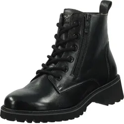 ARA Damen Kent Schnür Stiefelette - SCHWARZ, 39 EU Schmal - Wanderschuhe mit bequemem Blockabsatz und schmaler Schuhweite, ideal für stilvolle Outdoor-Abenteuer.