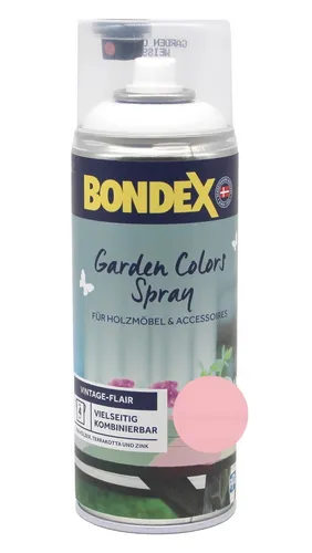 Bondex Garden Colors Holzlasur Spray 0,4L Liebevolles Rosa
