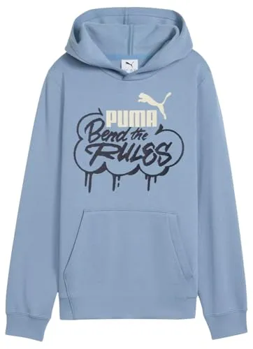 Puma Hoodie in Hellblau für Kinder, Größe 128 von PUMA