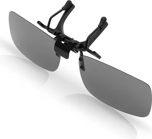 City Vision Herren Brillen Aufsatz Polarisiert Clip On Modern Praktisch 30447 Schwarz