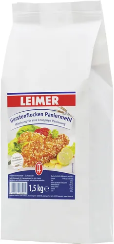 Leimer Gerstenflocken Paniermehl von Kochen