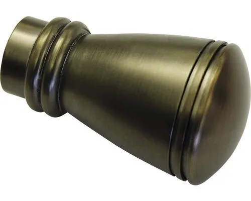 Gardinia 31379 Endstück Siro für Chicago bronze Ø 20 mm 2 Stk. Neu OVP