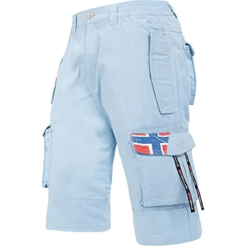 Nebulus Hose & Shorts BOODY, P5803 - Herren, hellblau, S