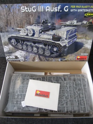 StuG III Ausf. G mit Winterketten Feb. 1943 von MiniArt im Maßstab 1:35 *NEU*