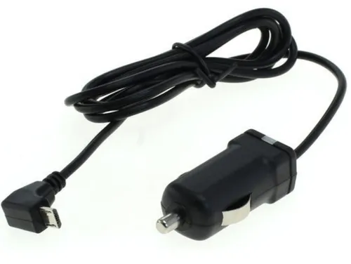 KFZ-Ladekabel mit Micro-USB-Stecker um 90 Grad abgewinkelt