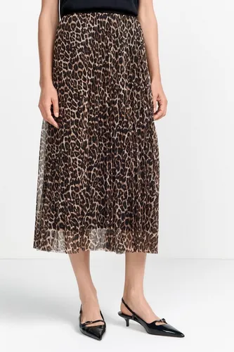 Rich & Royal Damen Plisseerock nougat (24), 36 von RICHROYAL