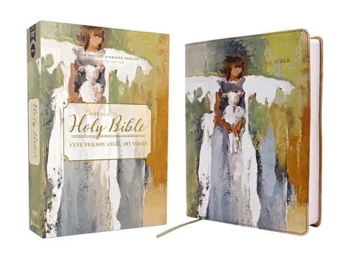 NRSVue, Holy Bible, Anne Neilson Angel Art Series, Leathersoft, Multi-Color, Comfort Print: Nrsvue, Anne Neilson Angel Art Series, Leathersoft, Multi-color, Comfort Print
