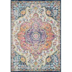 Livabliss Vintage-Teppich, Mehrfarbig 160x230 cm von LIVABLISS