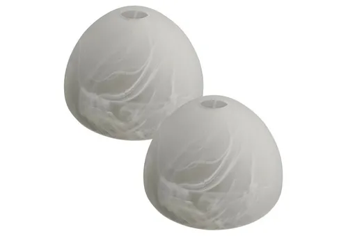 Lichthandel Hoch Lampenschirm E14 - Eleganter Glaslampenschirm für Tisch- und Stehlampen, mit marmoriertem Muster für optimale Lichtverteilung und zeitlose Ästhetik.