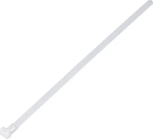 TRU COMPONENTS TC-13340644 TC-RC-250-7.6-N Kabelbinder 250mm 7.6mm Natur Lösbar, chemische Beständigkeit 100St.