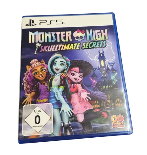 Monster High: Skulltimate Secrets - PS5 - Spiele für PlayStation 5, entdecke die geheimnisvollen Räume der Monster High und erstelle deinen eigenen einzigartigen Charakter!