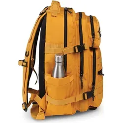 Fabrizio Worldpack Cabin Pro - 48 cm, 35 l Reiserucksack in Gelb, vielseitig mit gepolstertem Laptopfach und Organizer