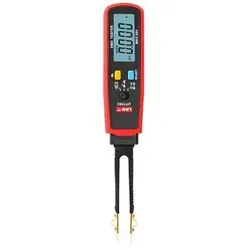 UNI-T UT116C SMD-Tester - Multimeter für Spannungsmessung bis 36 V DC, ideal für präzise Dioden- und LED-Tests mit drehbarem Stift für einfachen Zugriff und Lesbarkeit.