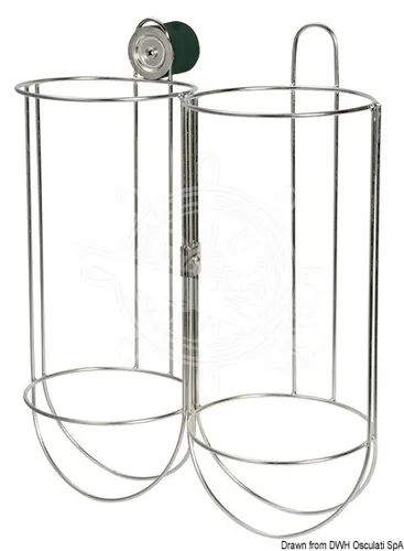 OSCULATI Fenderhalter korbförmig 230 mm