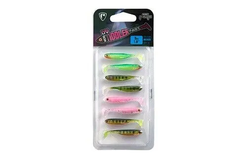Fox Micro Tiddler Ultra UV 5cm 8Stück Mixed