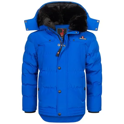 Höhenhorn Bergoo Kinder Winter Jacke Blau Gr. 140