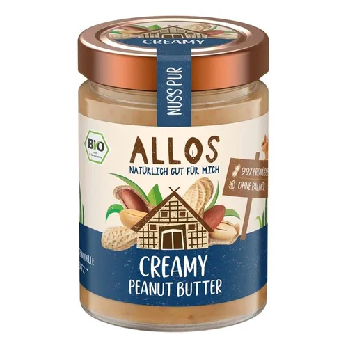 Peanutbutter - Creamy 310g | ALLOS von Allos