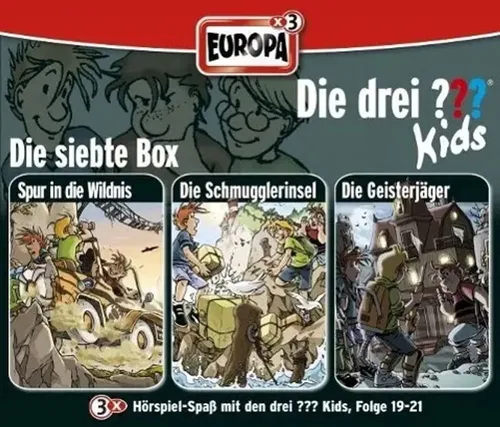 United Soft Media Hörspiel Die drei ??? Kids. 3er Box Folgen 19 - 21 (drei Fragezeichen) 3 CDs