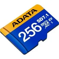 ADATA microSD 256 GB Premier Extreme SD7.1 - Speicherkarten mit ultraschnellen Lese- und Schreibgeschwindigkeiten, ideal für 4K-Videos und große Datenmengen.