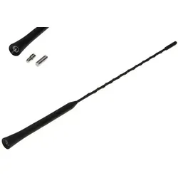 Adapter Universe Stab Dach Antenne 40cm Triplex Auto Radio FM AM M5 M6 passend für OPEL Stabantenne