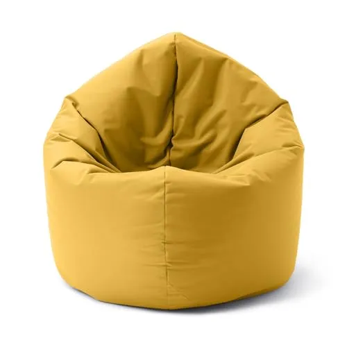 Lumaland Sitzsack Drops: Vielseitiger runder Sitzsack (300 L) für entspannte Momente