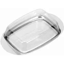 CHG Butterdose mit Haube - Butterdose für 250 g mit praktischer Haube, ideal zur Aufbewahrung und Frischhaltung Ihrer Butter.