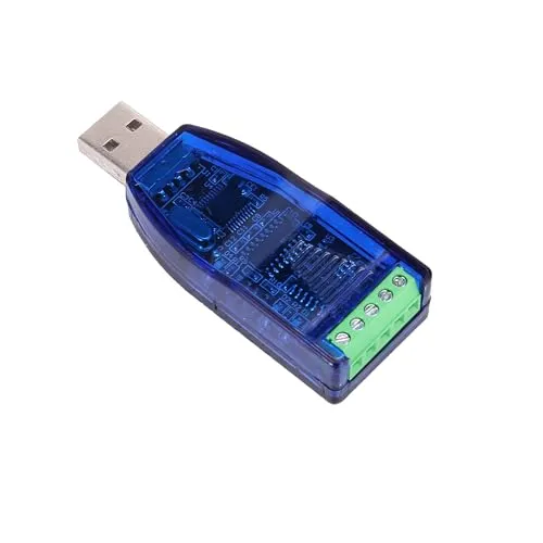 Tacdas USB to RS485 RS232 Konverter Upgrade Schutz RS485 Konverter KompatibilitäT V2.0 Standard -485 Verbinder