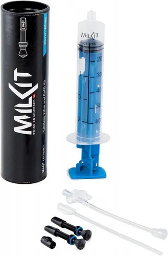 Milkit Compact Tubeless Valve Kit 35 mm - Transparent - Sonstige Ventil für tubeless Reifen, sorgt für einfache Montage und perfekten Halt, ideal für Radfahrer.