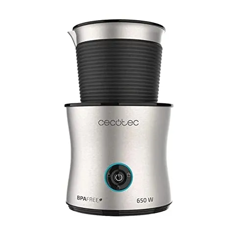 Milchaufschäumer Silber von Cecotec