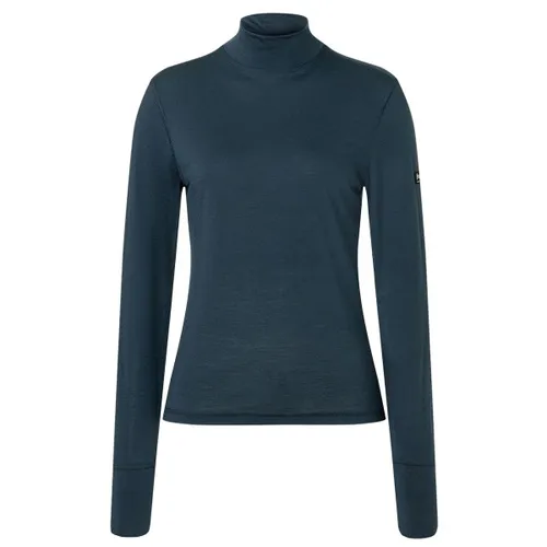 Super.Natural W TUNDRA175 Turtleneck blueberry (W01) XXL - Outdoor Longsleeves für Damen, atmungsaktives Merino Shirt mit Temperaturregulierung und femininer Eleganz – perfekt für den Alltag und Outdoor-Aktivitäten.