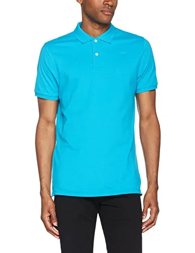 CliQue Herren Premium Polo Shirt Poloshirt, Türkis (Turquoise 54), S