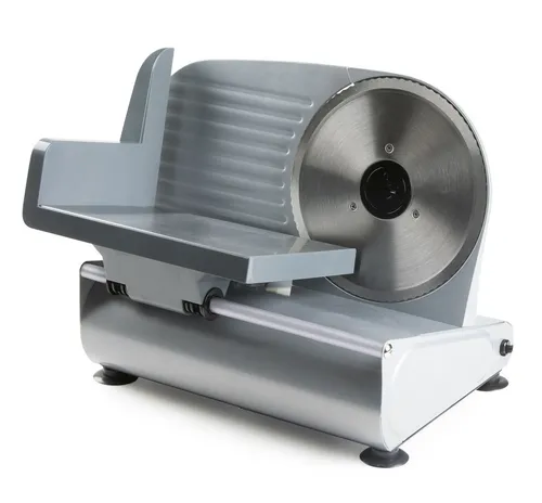 Domo DO521S Schneidemaschine - Brotbackautomaten, präzises Schneiden für perfekte Brotscheiben und gleichmäßige Toastscheiben.