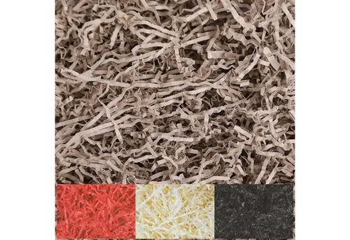 Creative Deco Bastelnaturmaterial Füllmaterial Geschenk aus Papier Stroh für Pakete