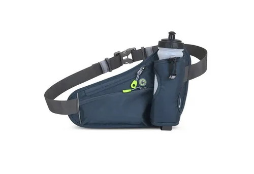 Bauchtasche mit Wasserflaschenhalter – wasserabweisender Hüftbeutel für Outdoor-Aktivitäten