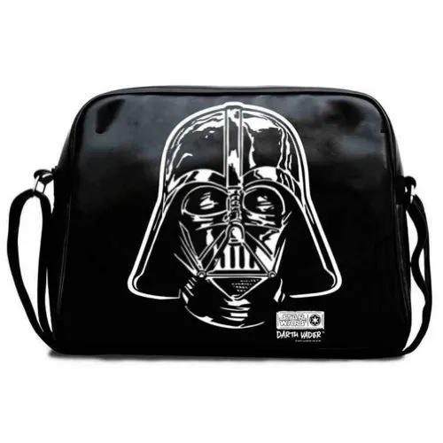 Logoshirt Star Wars - Darth Vader Schultertasche - Sporttasche - Umhängetasche - schwarz - Lizenziertes Originaldesign