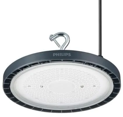 Philips LED-Hallenstrahler BY120P Gen5, 67 Watt - Extrem robuster Hallenstrahler - Lampen mit 10.500 Lumen und wasserdichtem Gehäuse (IP65) für langlebige Beleuchtung in anspruchsvollen Umgebungen. Ideal für Industrie und Gewerbe.