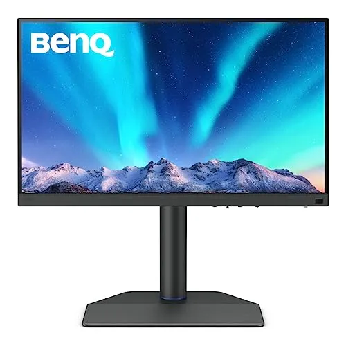 BenQ SW272U - 27 Zoll Fotografen-Monitor, 4K UHD mit AQcolor Technologie und 99 % Adobe RGB für perfekte Farbwiedergabe