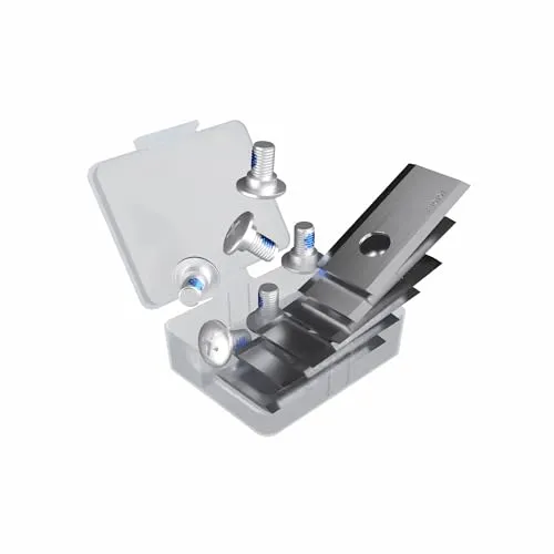 Ersatz Messerklingen für Parkside Mähroboter | 12-teiliges Set für optimale Rasenschnitte - Mähroboterzubehör für Parkside Modelle – Hochwertige, korrosionsbeständige Edelstahlklingen für einen sauberen Schnitt und lange Lebensdauer.