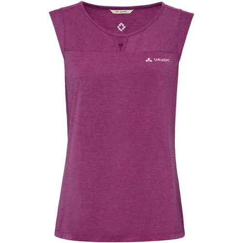 Vaude Damen Skomer Hiking Top XL - Lila - Bequemes, atmungsaktives Damen-Hiking-Top in Größe XL, ideal für Trekking und Bergwandern. Das schnell trocknende Material sorgt für optimalen Tragekomfort.