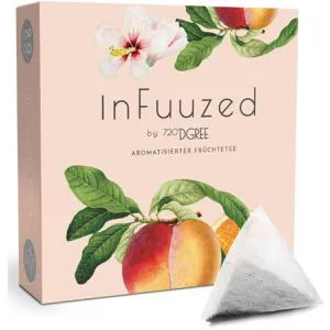 720DGREE Tee InFuzzed Orange-Pfirsich, 20 Pyramidenbeutel, 60g