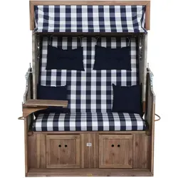 deVries Strandkorb greenline135xl in blau von deVries