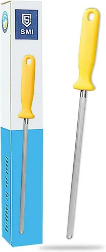 SMI Messerschärfer Wetzstahl Solingen Messerschleifer Wetzstab stahl Schleifstab, ergonomisch