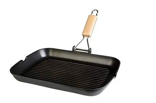 WECOOK! Ecostone - Aluminium Non Stick Grill Pan - Ribbed 34 x 24 cm