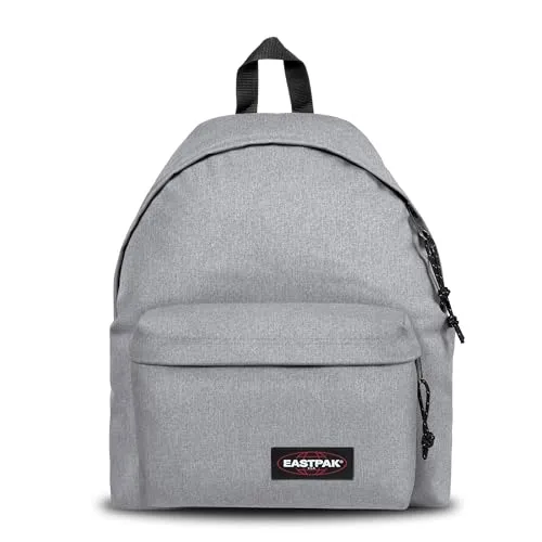 Eastpak Padded Pak´r Rucksack in Sunday Grey - Stylischer grauer Rucksack, ideal für Schule und Freizeit, mit gepolstertem Rücken für optimalen Tragekomfort.