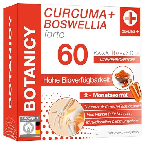 BOTANICY Curcuma + Boswellia forte von Botanicy