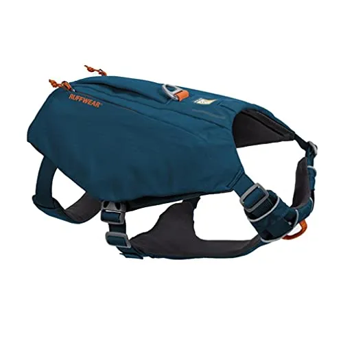 RUFFWEAR Switchbak Hundegeschirr mit Taschen - Laufgeschirr für Hunde, bietet ganztägigen Komfort und Kontrolle mit verstellbaren, gepolsterten Trägern sowie praktischen Taschen für kurze Ausflüge.