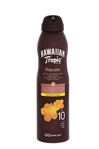 Schutz Sprayöl Basis Lsf 10 180 ml von Hawaiian Tropic