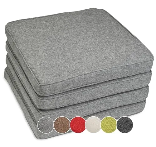 sunnypillow Stuhlkissen 4er Set BALI von sunnypillow