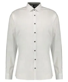 OLYMP Businesshemd No. Six super slim, Herren Gr. 39, Weiß - Elegantes Businesshemd für Herren mit super slim Schnitt und Comfort Stretch. Bügelleicht und aus 97% Baumwolle, ideal für stilvolle Anlässe.